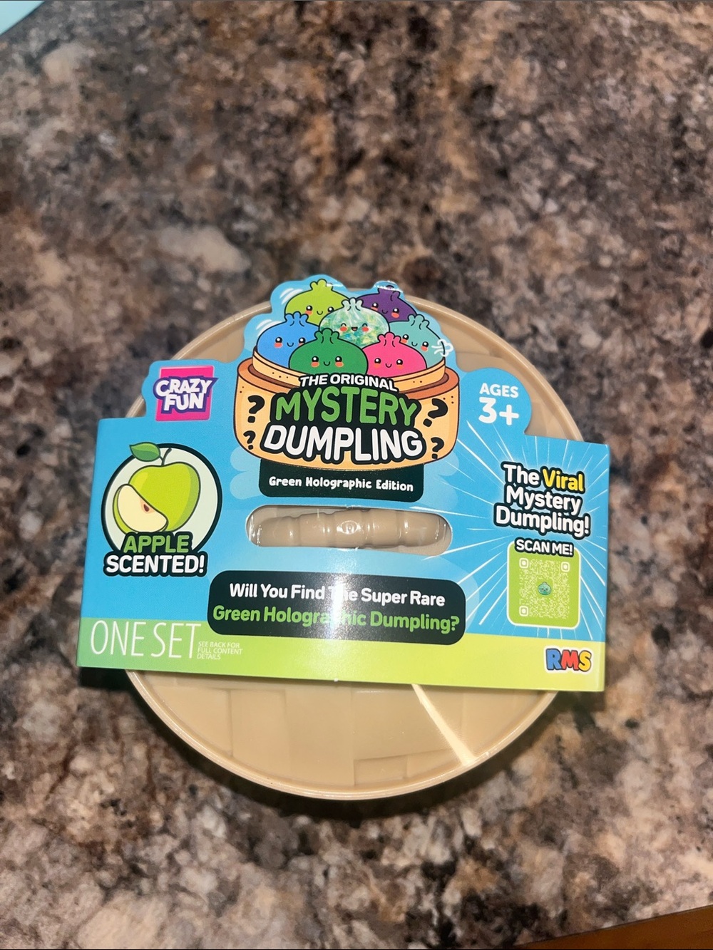 The Original Mystery Dumpling Green Holographic Edition - Apple Scented